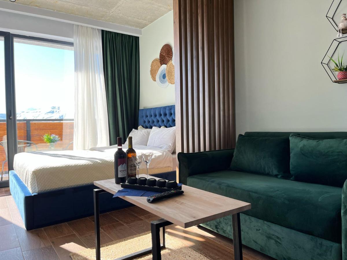 Twins Apartment Delux 2, New Gudauri Dış mekan fotoğraf